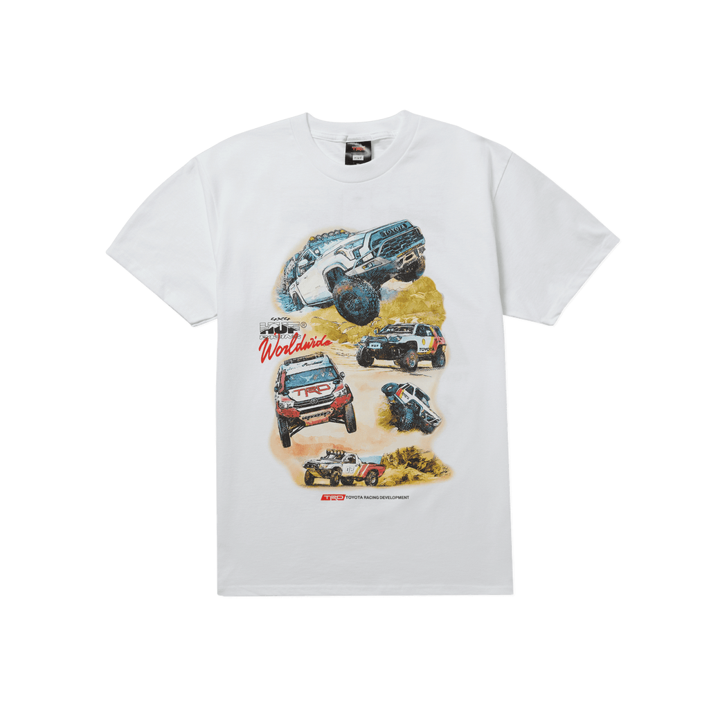 HUF X TOYOTA TRD VALLEY TRAILS T-SHIRT