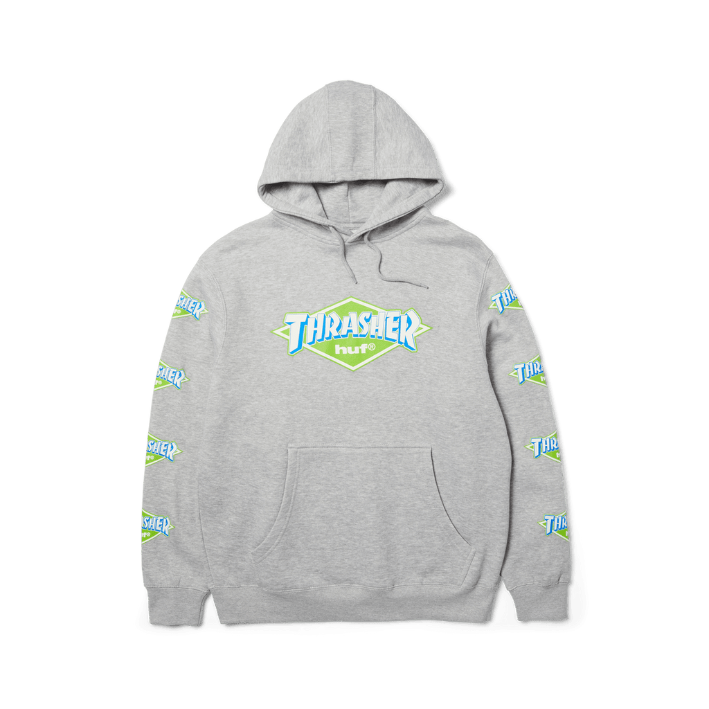 HUF X THRASHER LOGO HOODIE