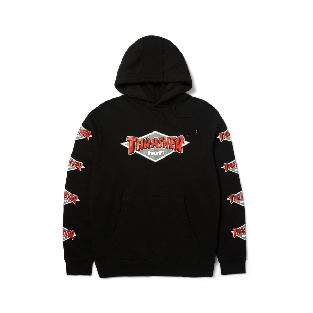 HUF X THRASHER LOGO HOODIE