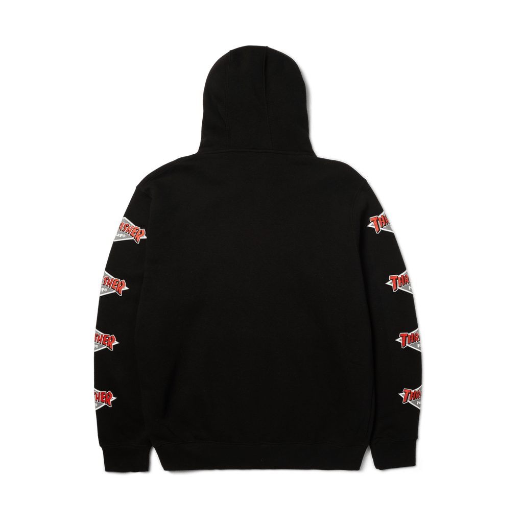HUF X THRASHER LOGO HOODIE