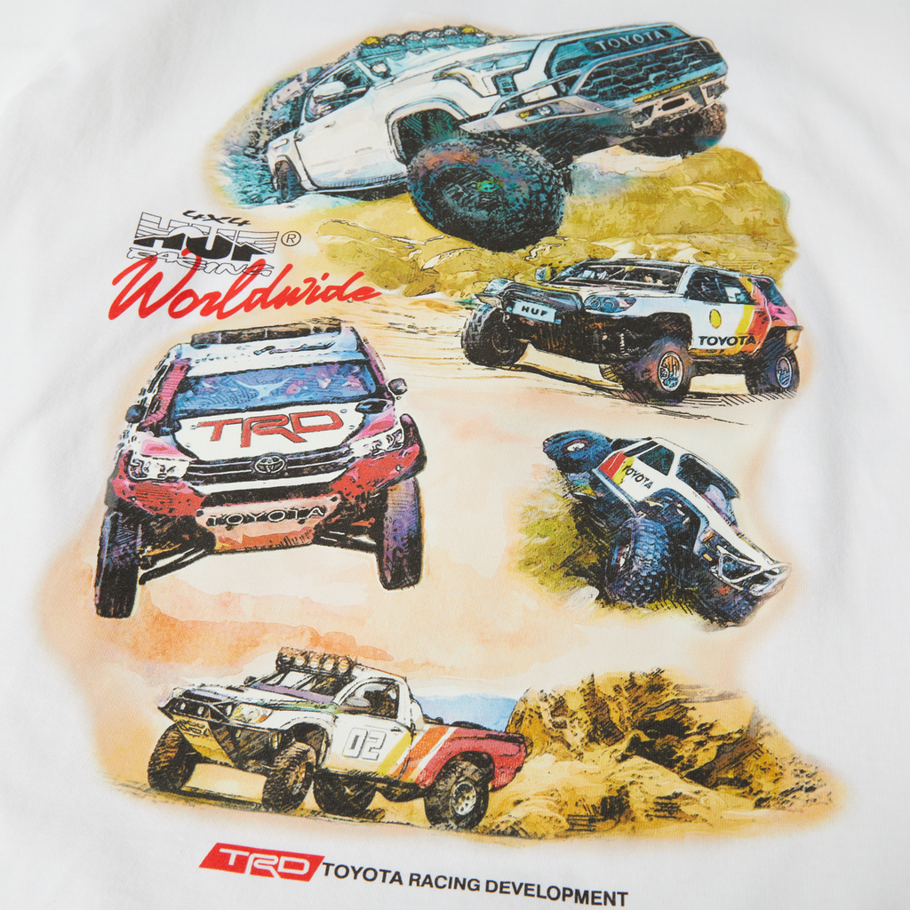 HUF X TOYOTA TRD VALLEY TRAILS T-SHIRT