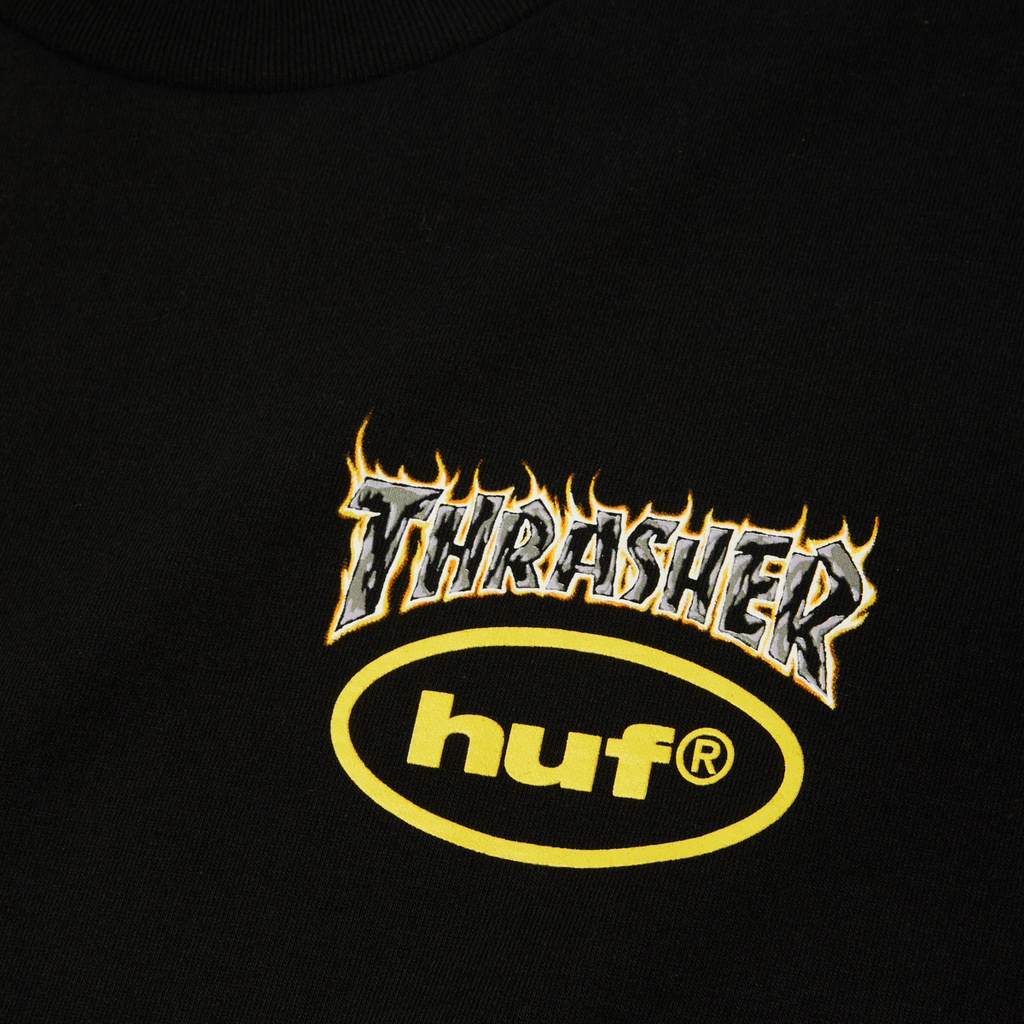 HUF X THRASHER MELTDOWN T-SHIRT