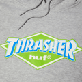HUF X THRASHER LOGO HOODIE