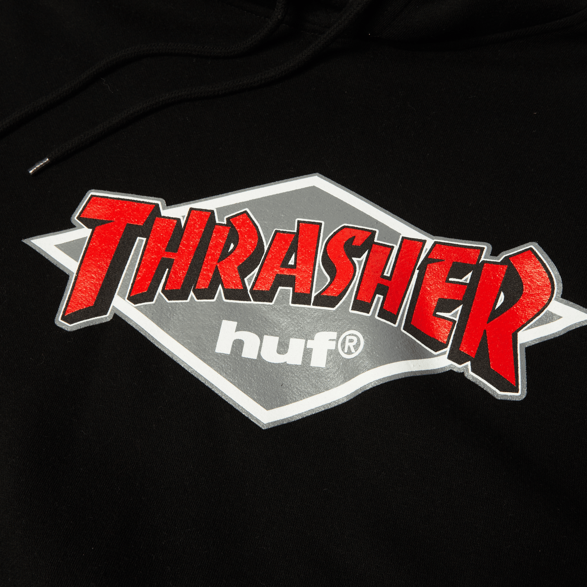 HUF X THRASHER LOGO HOODIE