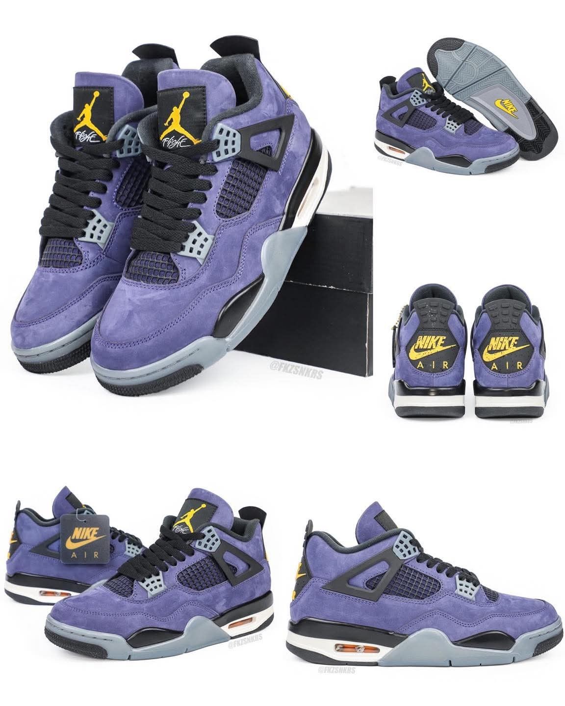 Jordan 4 Retro Lakers