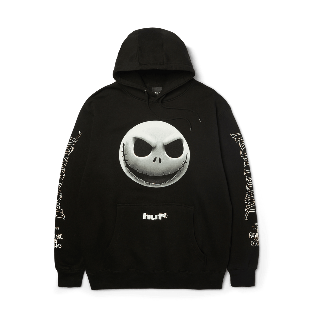 HUF X NIGHTMARE BEFORE CHRISTMAS JACK SKELLINGTON PULLOVER HOODIE